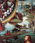John Canvas Paintings - St John Altarpiece [detail 9, right wing]